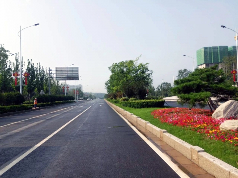 园林绿化：专业铸就卓越品质！森源环境科技服务路段获评郑州市“卓越道路”
